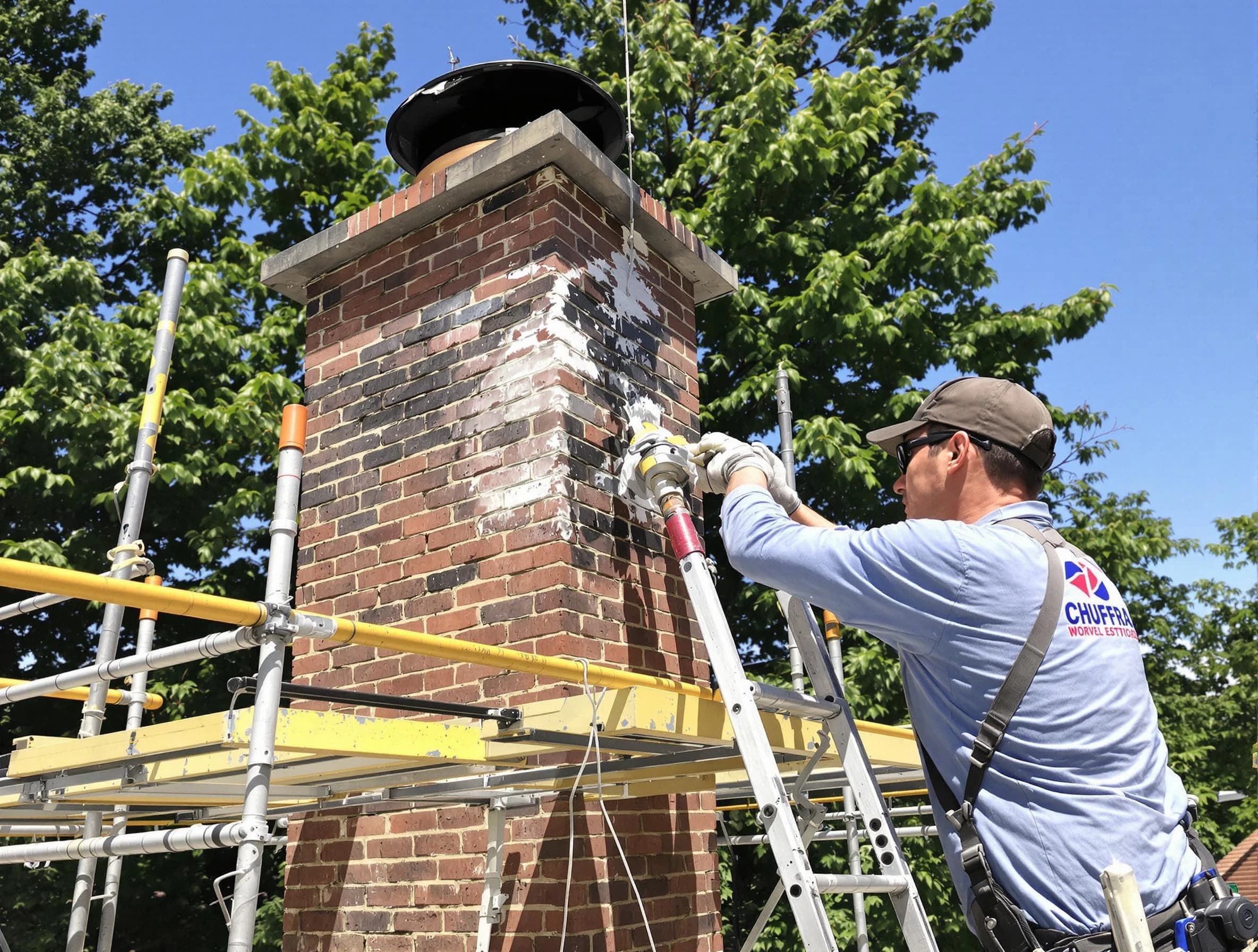 Structural chimney repair by Cave Creek Chimney Sweep in Cave Creek, AZ